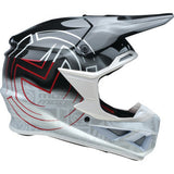 MOOSE RACING F.I. 2.0 Helmet - Deceit - MIPS® - Black/White/Red - 2XL  0110-7994