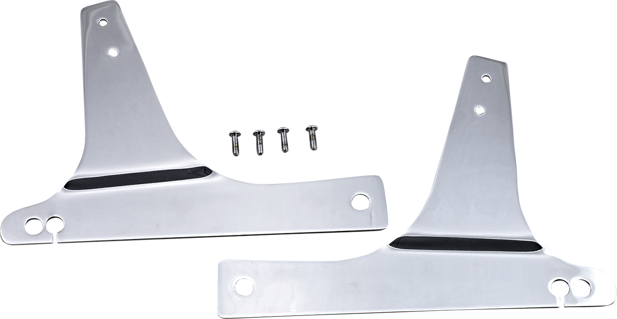 DRAG SPECIALTIES Side Plates - Chrome 50263740