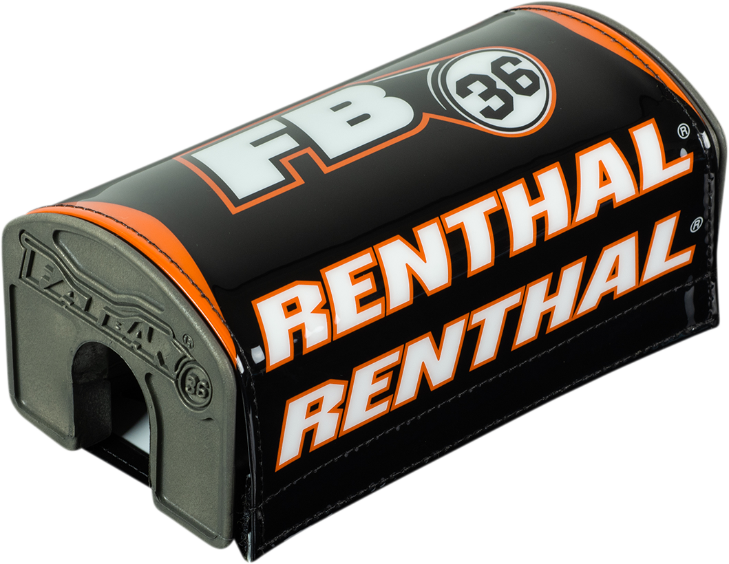 RENTHAL Bar Pad - Fatbar36™ - Black/Orange P347