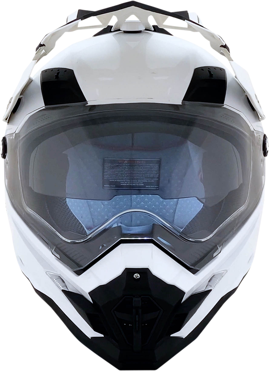 AFX FX-41DS Helmet - Pearl White - Medium 0110-3750