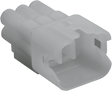 NAMZ HM Series Connector - 6 Position Male - Each NS-6187-6801