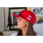 D'COR VISUALS Honda Factory Hat - Red - One Size 70-136-1