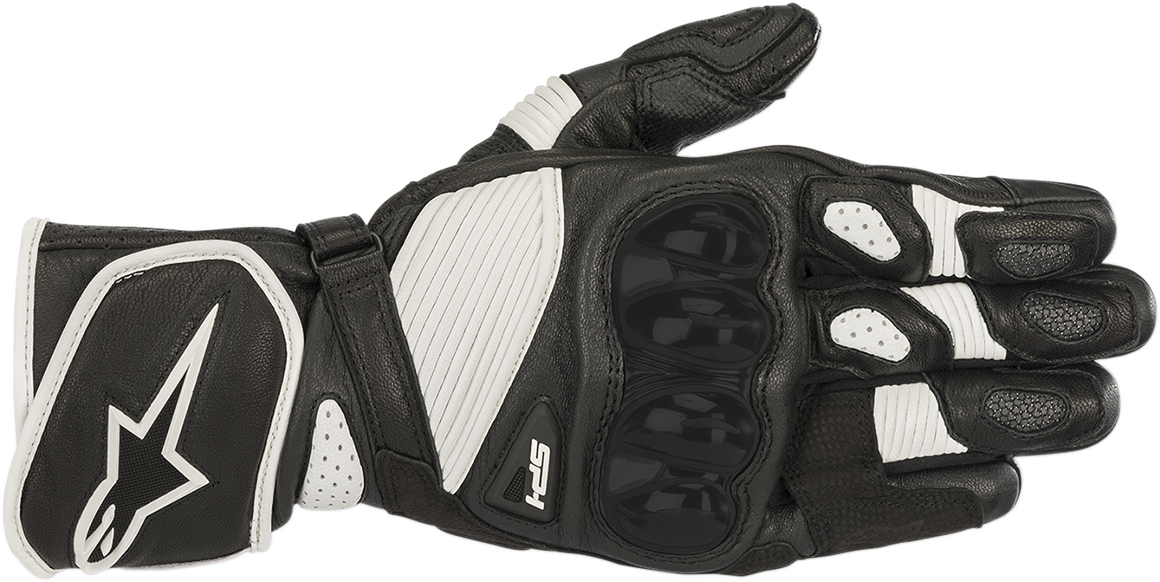 ALPINESTARS SP-1 V2 Gloves - Black/White - 3XL 3558119-12-3XL