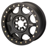 MOOSE UTILITY Wheel - 351X 5-Lug Beadlock - Front/Rear - Satin Black - 15x7 - 5/4.5 - 5+2 351BM157545SB64