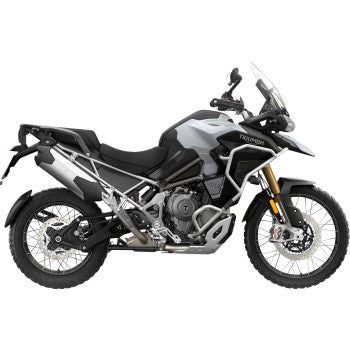 STOMPGRIP Traction Pad Tank Grips - Volcano - Black - Tiger 1200 Rally Explorer 55-10-0208B