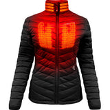 GERBING HEATED CLOTHING Women's 7V Khione Insulated Heated Puffer Jacket 2.0 - XL GERKPJKT7VWBXL