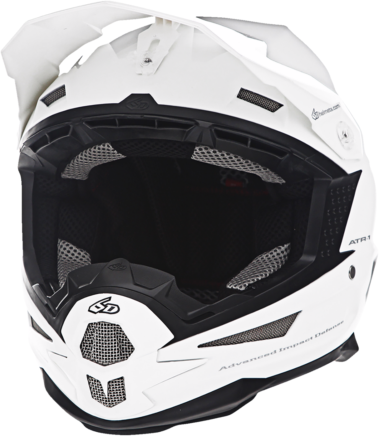 6D ATR-1 Helmet - White - XS 10-3724