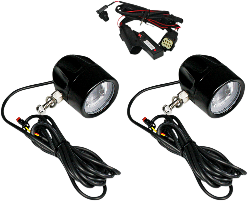 CUSTOM DYNAMICS LED Fog Light - BCM - Black PB-FOG-BCM-B