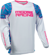 MOOSE RACING Qualifier Jersey - Blue/Pink - 2XL 2910-6954