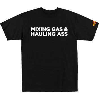 FMF Gass T-Shirt - Black - Large FA21118915BLKLG
