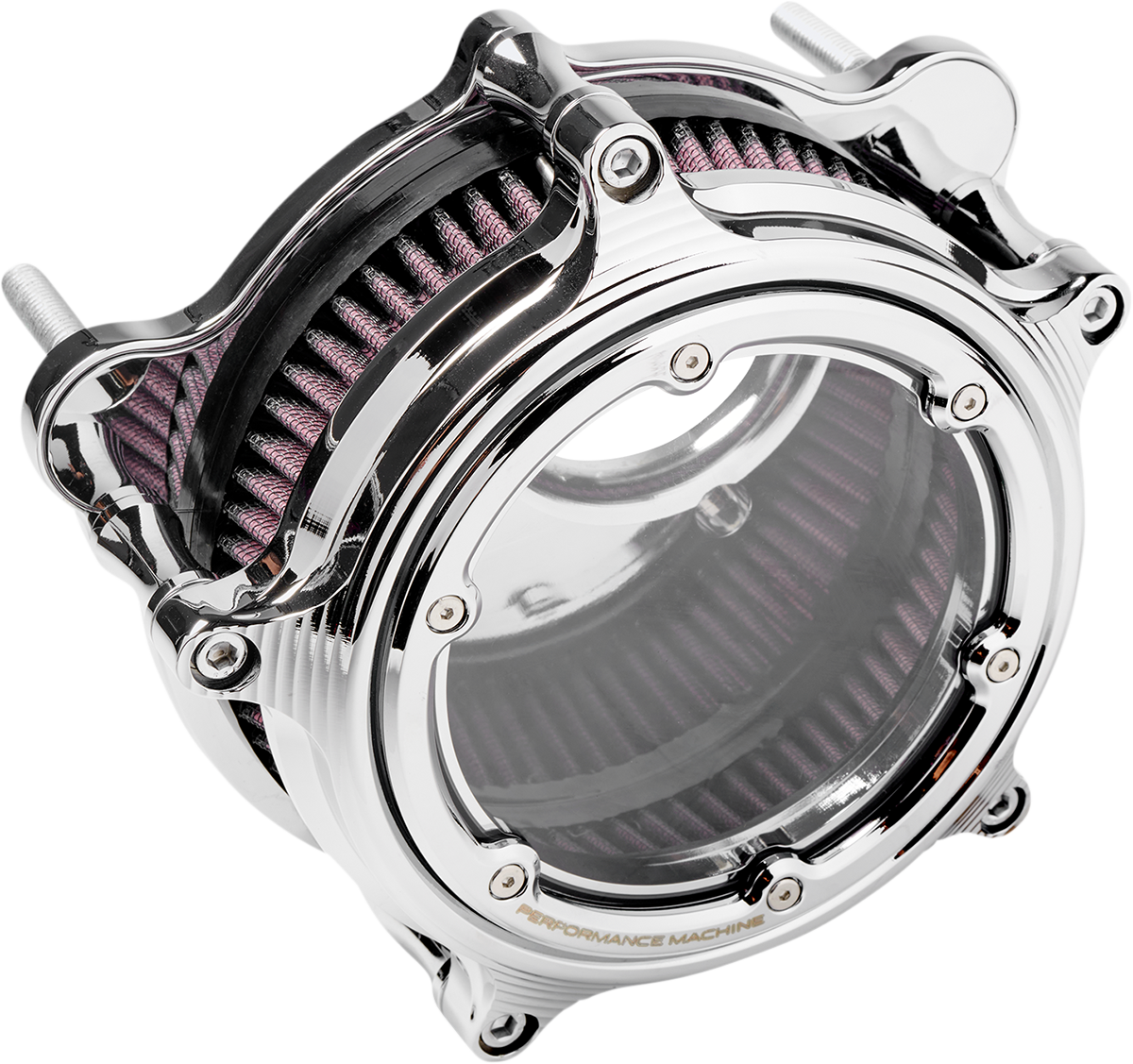 PERFORMANCE MACHINE (PM) Vision Air Cleaner - Chrome - CV 0206-2157-CH