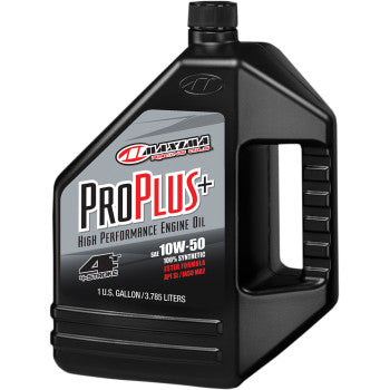 MAXIMA RACING OIL Pro Plus+ 4T Oil - 10W-50 - 1 U.S. gal. 30-199128