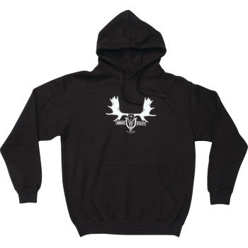 MOOSE RACING MUD Euro Hoodie - Black - Small 3050-6964