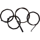 LA CHOPPERS Handlebar Cable/Brake Line Kit - Complete - 12" - 14" Handlebars - Midnight  Glide  2023-2024 LA-8059KT2-13M