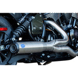 S&S CYCLE 2-into-1 Qualifier Exhaust System - Stainless - 49-State - Indian Chief 550-1115