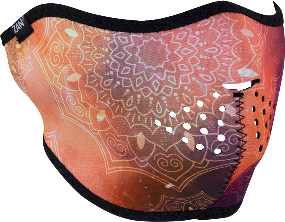 ZAN HEADGEAR Neoprene Half Mask - Starry Mandala WNFM597H