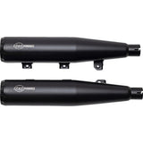 S&S CYCLE Grand National Slip-On Mufflers - Black - Race Only 4110-266-R