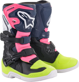 ALPINESTARS Tech 3S Boots - Black/Blue/Pink - US 11 2014518-1176-11