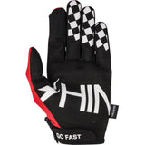 THRASHIN SUPPLY CO. Go Fast Stealth Gloves - Red - XL SV1-18-11