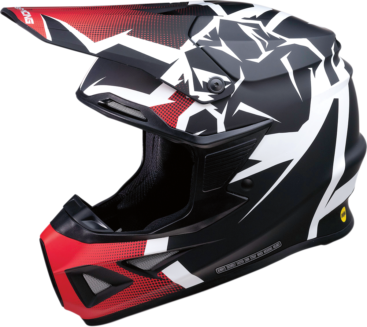 MOOSE RACING F.I. Helmet - Agroid™ - MIPS® - Red/Black - Medium 0110-6693