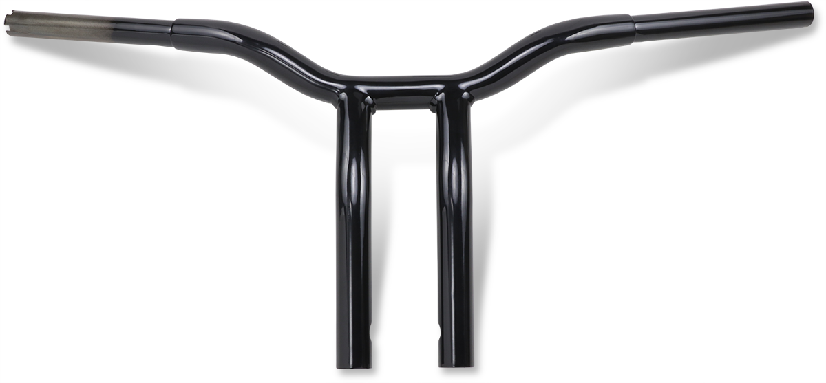 LA CHOPPERS Handlebar - Kage Fighter - One Piece - Bent - 12" - Black LA-7338-12B