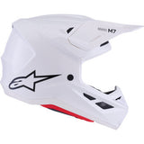 ALPINESTARS SM7 Helmet - Solid - Gloss White - Medium 8301426-2180-M