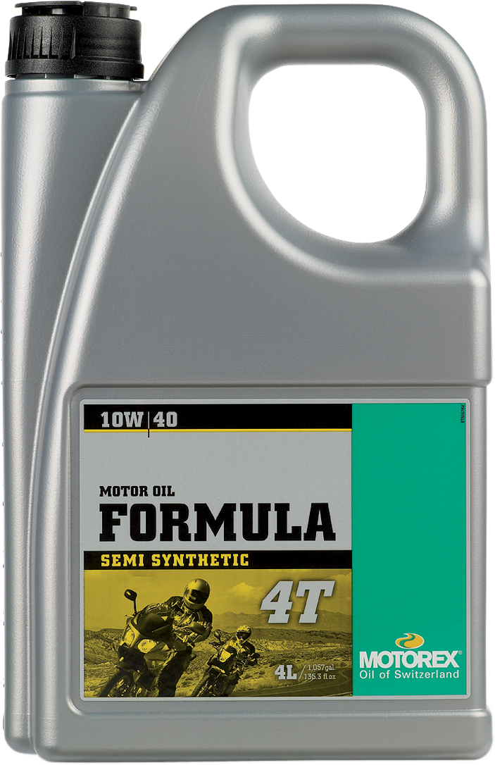 MOTOREX Formula Synthetic Blend 4T Engine Oil - 10W-40 - 4L 196056