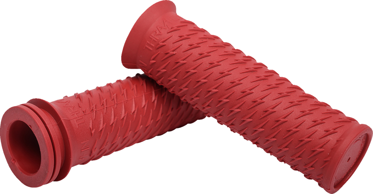 THRASHIN SUPPLY CO. Grips - Bolt - Red TSC-2708-2