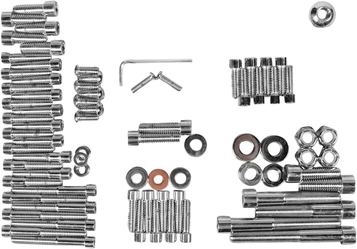 DRAG SPECIALTIES Smooth Motor Bolt Kit MK106S