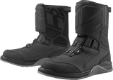 ICON Alcan Waterproof Boots - Black - Size 8.5 3403-1234