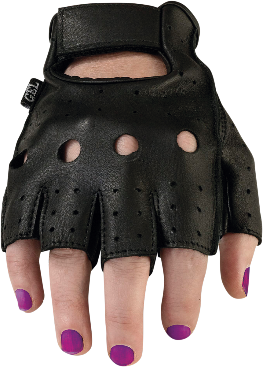 Z1R Women's 243 Half Gloves - Black - Small 3302-0477