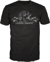 LETHAL THREAT Pistol Packing Gorilla T-Shirt - Black - Medium LT20732M