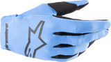 ALPINESTARS Youth Radar Gloves - Light Blue/Black - 2XS 3541824-7056-2X