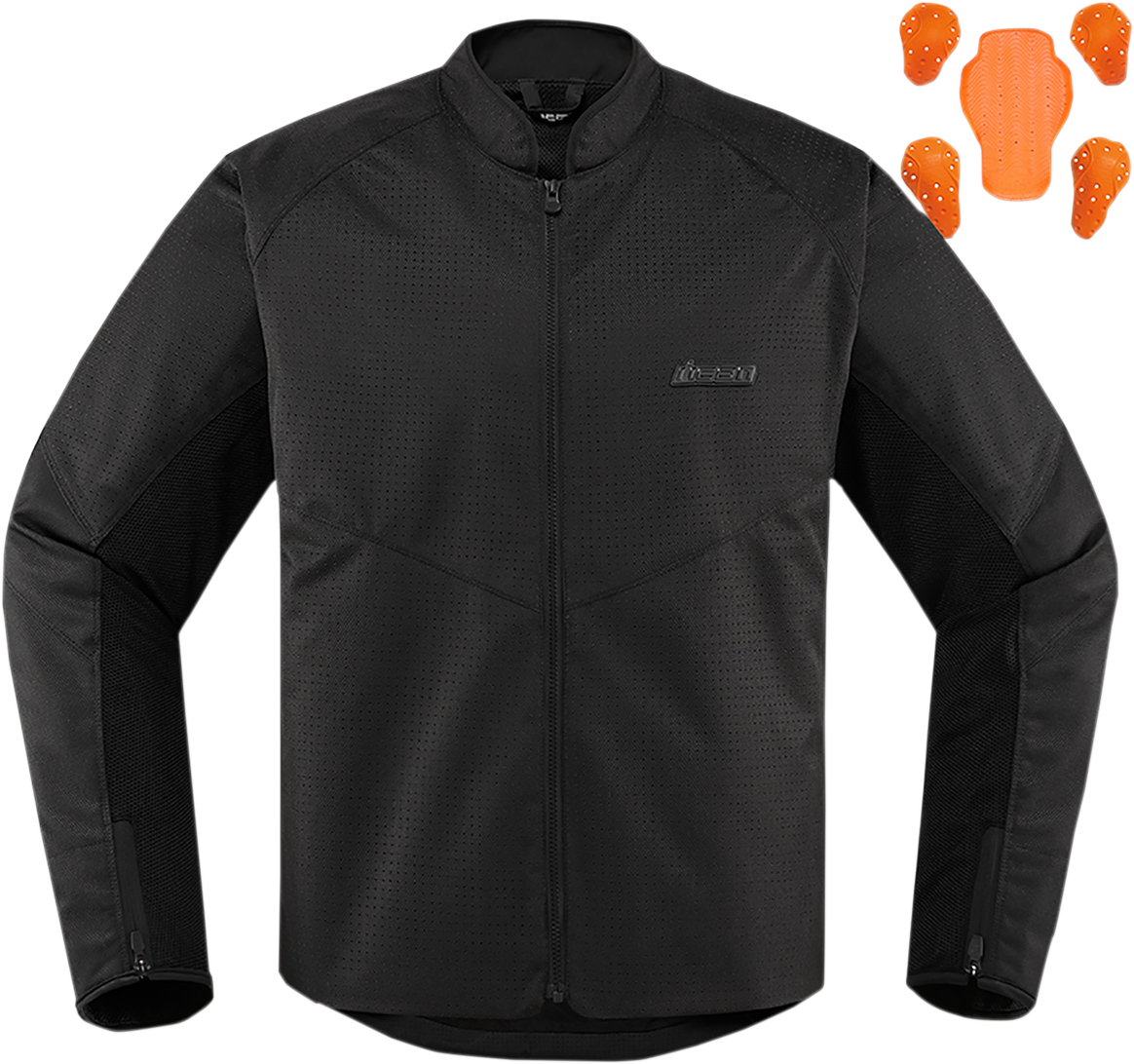 ICON Hooligan Perf Jacket - Stealth - Small 2820-5275