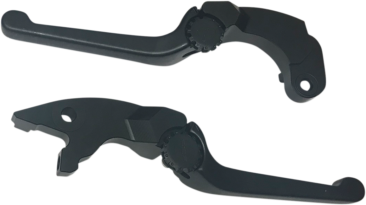 POWERSTANDS RACING Lever Set - Anthem - Black 17-00650-22