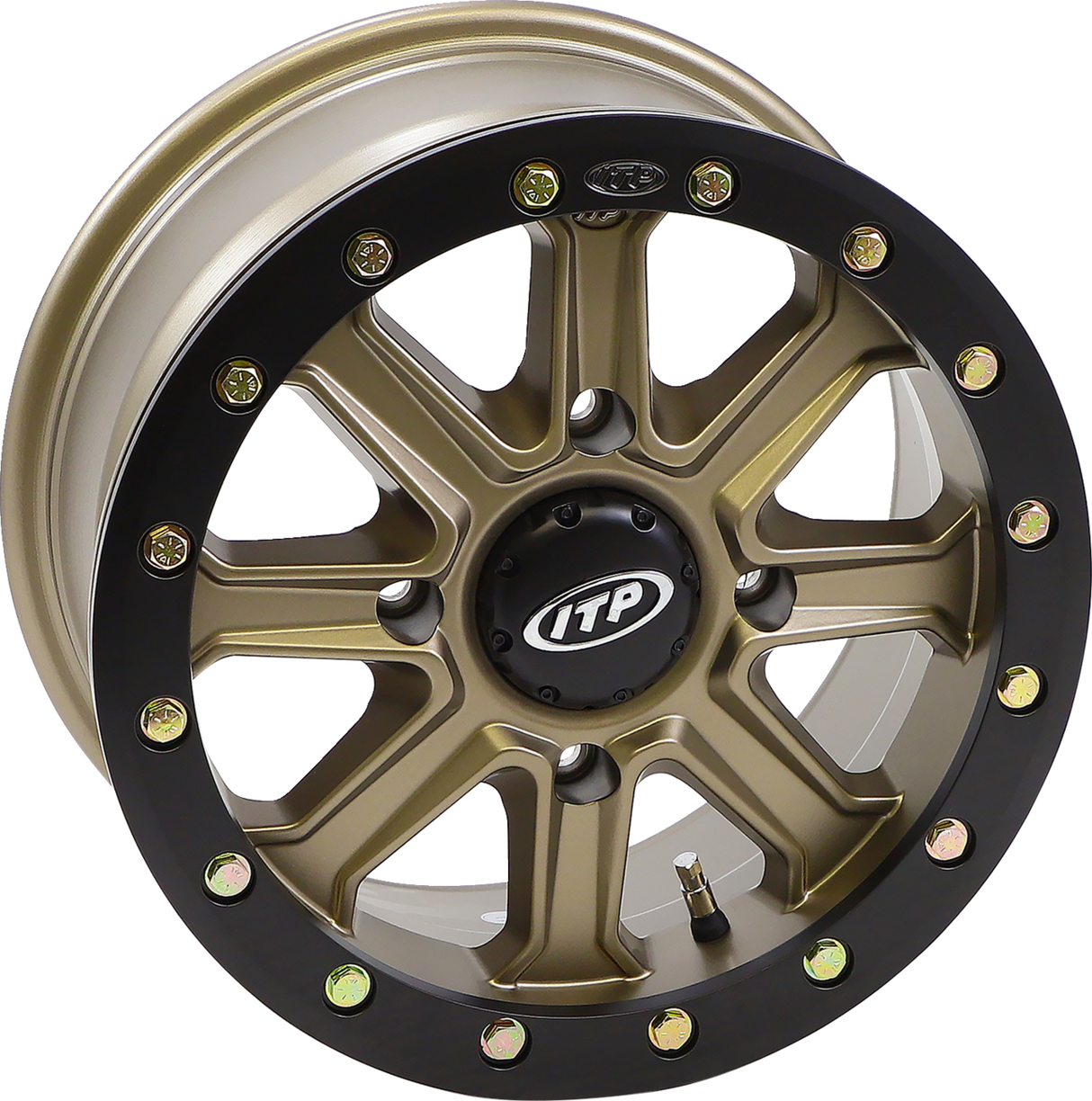 ITP Wheel - Inertia - Front/Rear - Bronze - 14x7 - 4/137 - 5+2 (+40 mm) 1422525729B