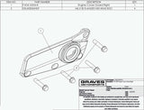 Graves  Right Side Engine Guard  ZX-4RR / ZX-4R 2023-2024  EGK-23ZX4-R