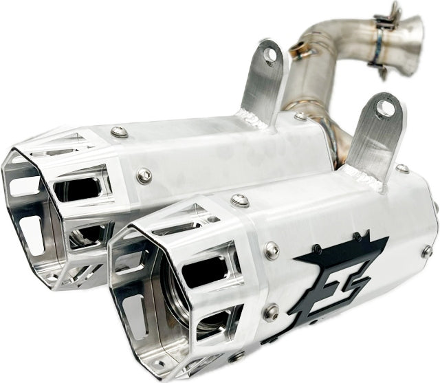 Empire Industries Dual Slip On Exhaust For 2025+ CAN-AM Outlander EMP-G3-OUT-DSLP-G2