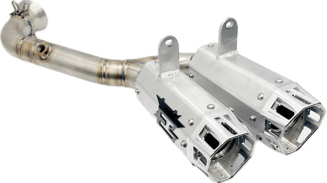 Empire Industries Dual Slip On Exhaust For 2025+ CAN-AM Outlander EMP-G3-OUT-DSLP-G2
