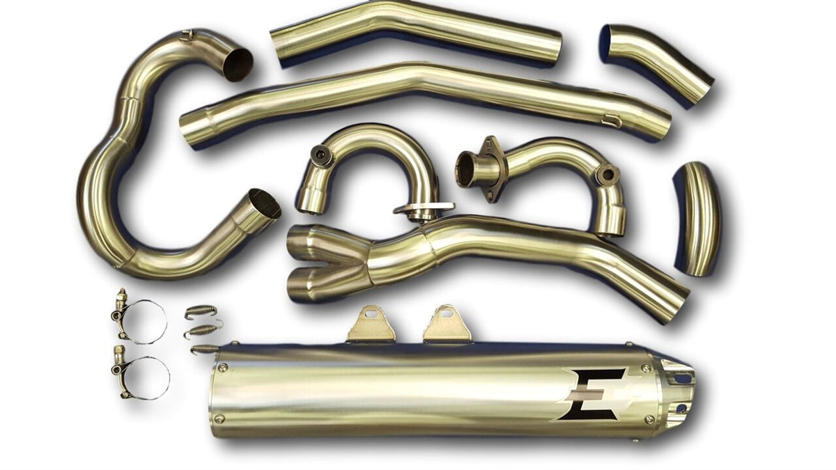 Empire industries kawasaki kfx 700 exhaust EMP-KFX-700