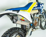 Escape graves motorsports titanio diamante slip-on HUSQVARNA FC FE501 /KTM SX-F XC- 250/350/450 16-18