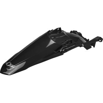 UFO MX Rear Fender - Black YZ/ 250 450F 2023-2024 YA04890#001