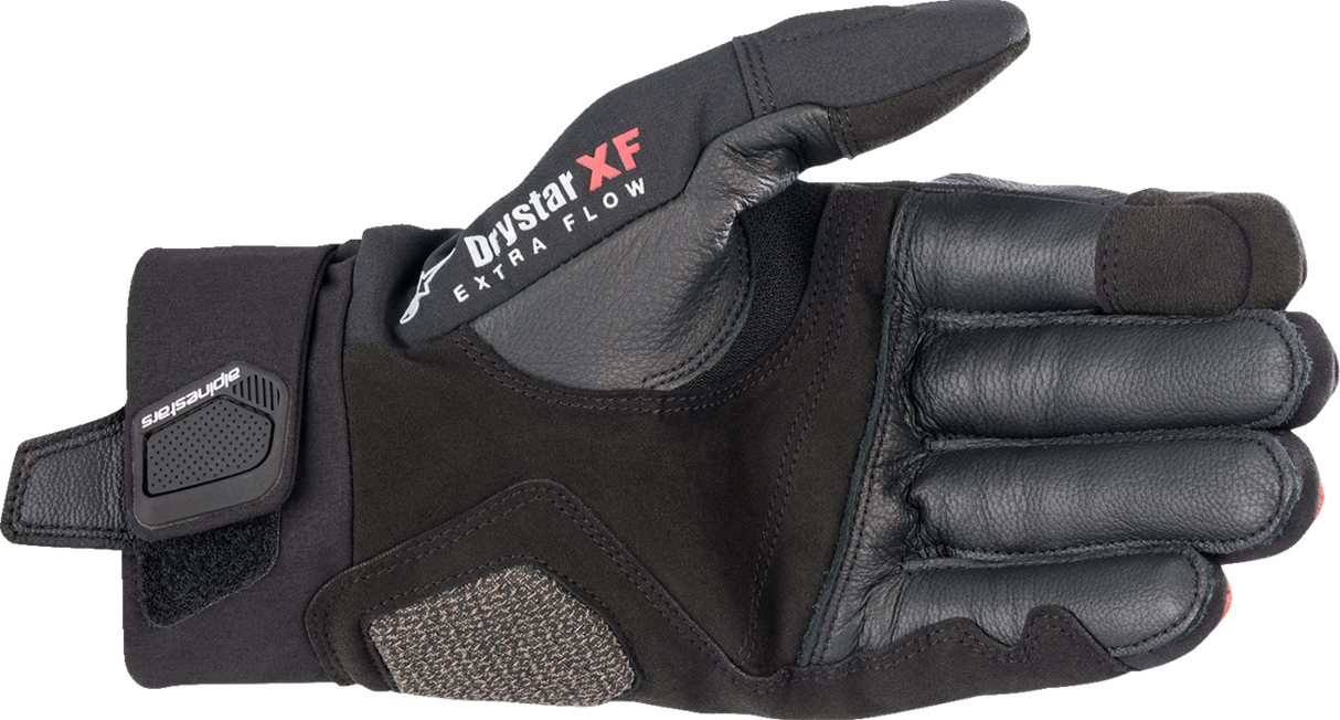 ALPINESTARS Hyde XT DrystarXF® Gloves - Black/Bright Red - Large 3522523-1303-L