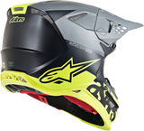 ALPINESTARS Supertech M8 Helmet - Radium - MIPS - Matte Black/Mid Gray/Yellow Fluo - XL 8301519-1305-XL