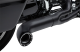 COBRA Turn Out 2-into-1 Exhaust System - Black 6271B-1