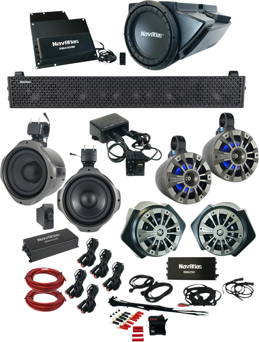 NAVATLAS Audio Kit - Zone 6 - RZR RZR2ZONE6