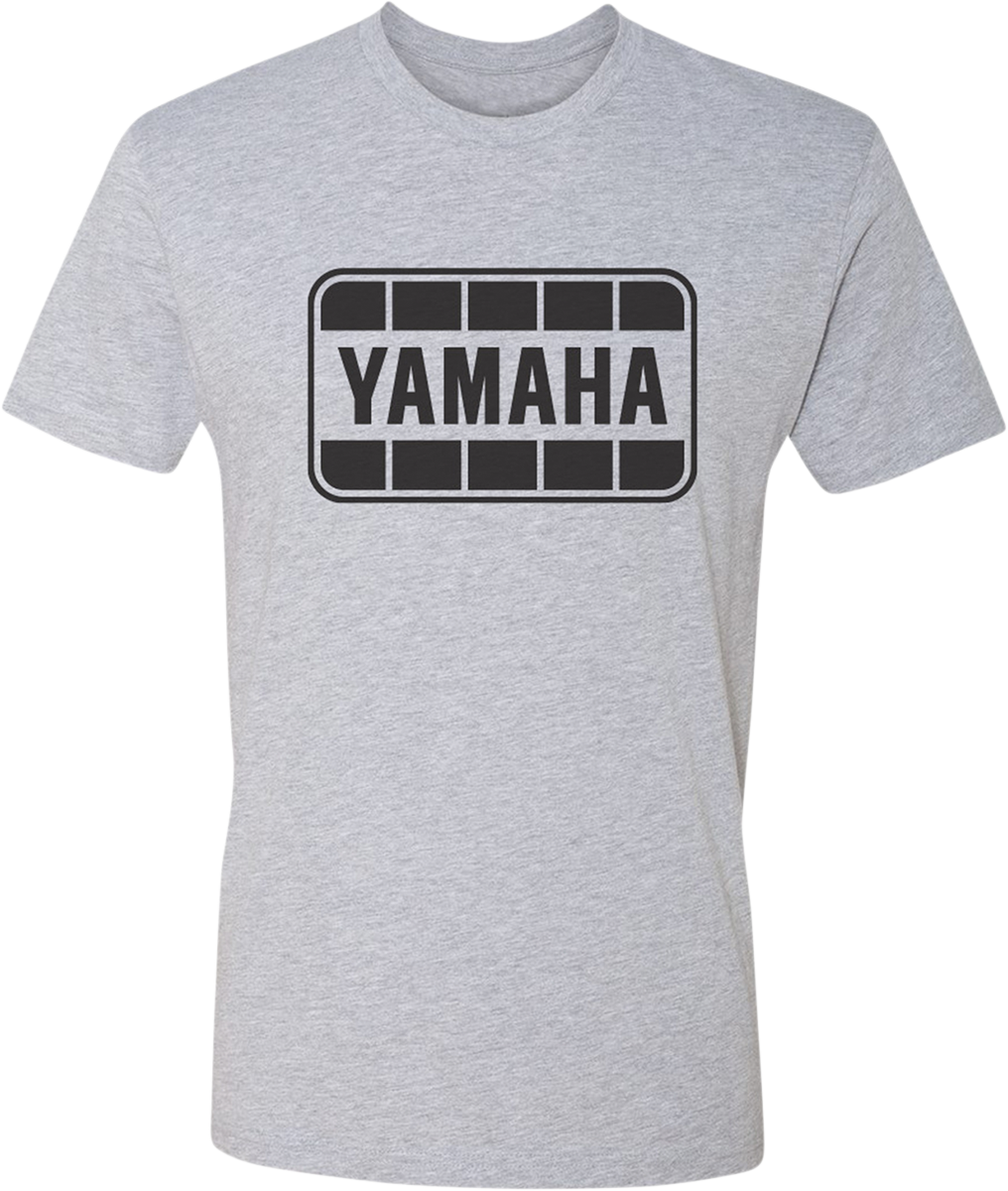 YAMAHA APPAREL Yamaha Retro T-Shirt - Gray/Black - Small NP21S-M1966-S