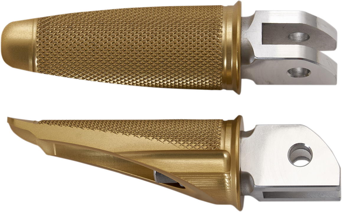 SPEED MERCHANT Footpegs - Gold SM-HDSTSPG