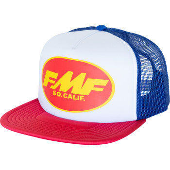 FMF Big Pro Trucker Hat - White HO25196901WHT