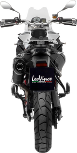 LEOVINCE LV One Evo Slip-On Muffler - Black Edition 14383EB